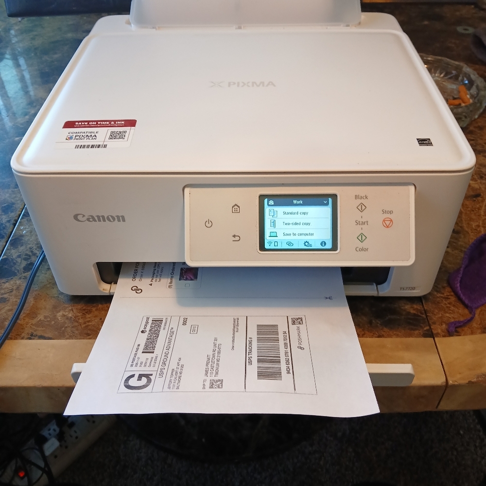 Canon PIXMA TS7720 Wireless Inkjet All-in-One Printer | Tested | Needs New Ink - Picture 3 of 16